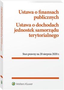 Picture of Ustawa o finansach publicznych Ustawa o dochodach jednostek samorządu terytorialnego