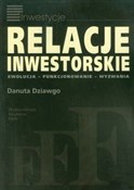 Relacje in... - Danuta Dziawgo -  Polish Bookstore 