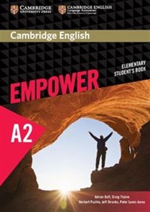 Obrazek Cambridge English Empower Elementary Student's Book