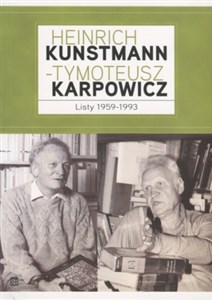Picture of Heinrich Kunstmann Tymoteusz Karpowicz Listy 1959-1993