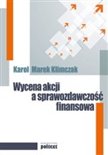Wycena akc... - Karol Marek Klimczak -  foreign books in polish 
