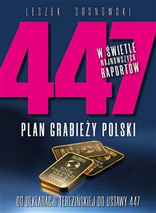 Picture of 447 Plan grabieży Polski Od deklaracji terezińskiej do ustawy 447