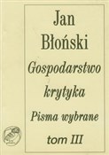 polish book : Gospodarst... - Jan Błoński