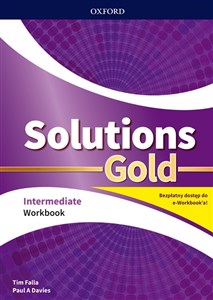 Obrazek Solutions Gold Intermediate Workbook