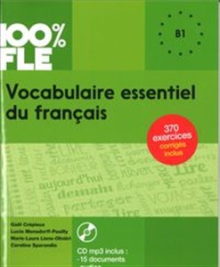 Picture of 100% FLE Vocabulaire essentiel du francais B1 + CD MP3