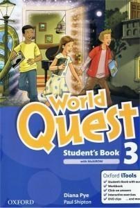 Obrazek World Quest 3 Student's Book witk MultiROM
