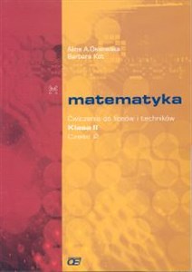 Picture of Matematyka 2 Ćwiczenia Część 2 Liceum ogólnokształcące