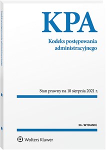 Picture of Kodeks postępowania administracyjnego Przepisy