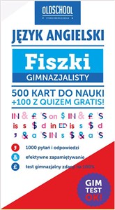 Picture of Język angielski fiszki gimnazjalisty oldschool stara dobra szkoła