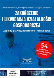 Picture of Zakończenie i likwidacja działalności gospodarczej Aspekty prawne, podatkowe i rachunkowe
