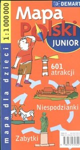 Picture of Mapa Polski Junior 1:1 000 000  mapa dla dzieci
