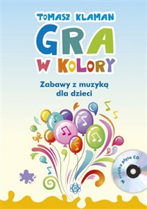 Picture of Gra w kolory + CD Zabawy z muzyką dla dzieci
