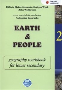 Picture of Earth and people Geography 2 Zeszyt zadań dla klas dwujęzycznych Gimnazjum