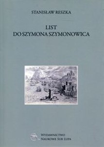 Picture of List do Szymona Szymonowica