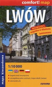 Picture of Lwów mapa kieszonkowa 1:10 000