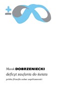 Deficyt za... - Marek Dobrzeniecki -  books in polish 