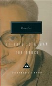 Książka : If This is... - Primo Levi