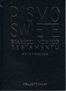 Picture of Pismo święte starego i nowego testamentu. Biblia tysiąclecia wyd. 5