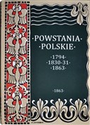 polish book : Powstania ... - August Sokołowski