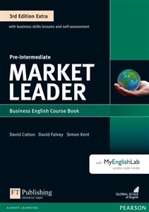 Picture of Market Leader 3rd Edition Extra Pre-Intermediate Course Book with MyEnglishLab + DVD