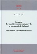 Funkcje fo... - Tomasz Kurdyła -  books from Poland
