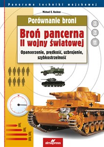 Picture of Porównanie broni Broń pancerna II wojny światowej Opancerzenie, prędkość, uzbrojenie, szybkostrzelność
