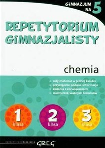 Picture of Repetytorium gimnazjalisty chemia Gimnazjum na 5