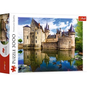 Obrazek Puzzle 3000 Zamek w Sully-sur-Loire Francja