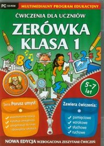 Picture of Ćwiczenia dla uczniów Zerówka Klasa 1 Multimedialny program edukacyjny 5-7 lat