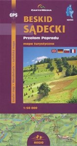 Picture of Beskid Sądecki Przełom Popradu Mapa turystyczna 1: 50 000