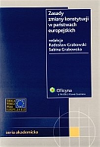 Picture of Zasady zmiany konstytucji w państwach europejskich