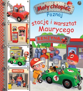 Picture of Mały chłopiec Poznaj stację i warsztat Maurycego