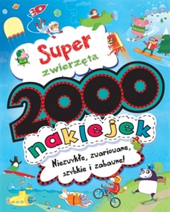 Picture of Super zwierzęta 2000 naklejek
