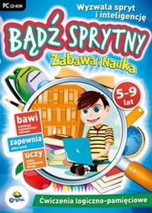 Picture of Zabawa i Nauka: Bądź sprytny 5-9 lat Ćwiczenia logiczno - pamięciowe