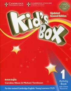 Obrazek Kids Box Updated Second Edition 1 Activity Book with Online Resources
