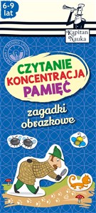 Picture of Zagadki obrazkowe Czytanie Koncentracja Pamięć 6-9 lat