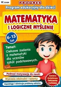 Picture of Progres: Matematyka i Logiczne Myślenie 6-13 lat Program edukacyjny dla dzieci