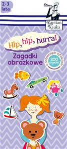 Picture of Zagadki obrazkowe Hip, hip, hurra! 2-3 lata