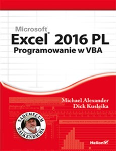 Picture of Excel 2016 PL. Programowanie w VBA. Vademecum Walkenbacha