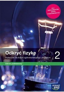 Picture of Odkryć fizykę 2 Podręcznik Zakres podstawowy Szkoła ponadpodstawowa