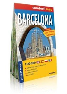 Picture of Barcelona (Barcelona); kieszonkowy laminowany plan miasta 1:20 000