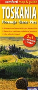 Picture of Toskania Florencja Siena Piza 2w1 przewodnik i mapa