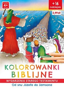 Picture of Kolorowanki biblijne Stary Testament Od snu Józefa do Samsona