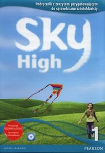 Obrazek Sky High 1 Podręcznik z zeszytem przygotowującym do sprawdzianu szóstoklasisty + CD Szkoła podstawowa