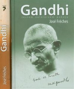 Obrazek Gandhi Jestem żołnierzem pokoju Gandhi Niech Indie zostaną wyzwolone Pakiet