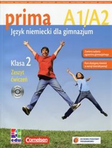 Picture of Prima 2 Zeszyt ćwiczeń z płytą CD Gimnazjum A1/A2