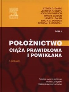 Picture of Położnictwo Tom 2 Ciąża prawidłowa i powikłana