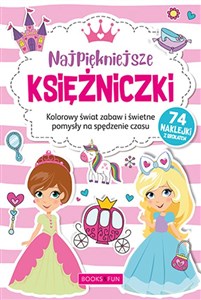 Picture of Kolorowanka Najpiękniejsze Księżniczki plus naklejki z brokatem