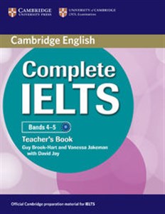 Picture of Complete IELTS Bands 4-5 Teacher's Book