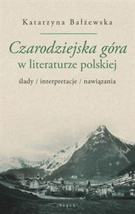 Picture of Czarodziejska góra w literaturze polskiej ślady/interpretacje/nawiązania